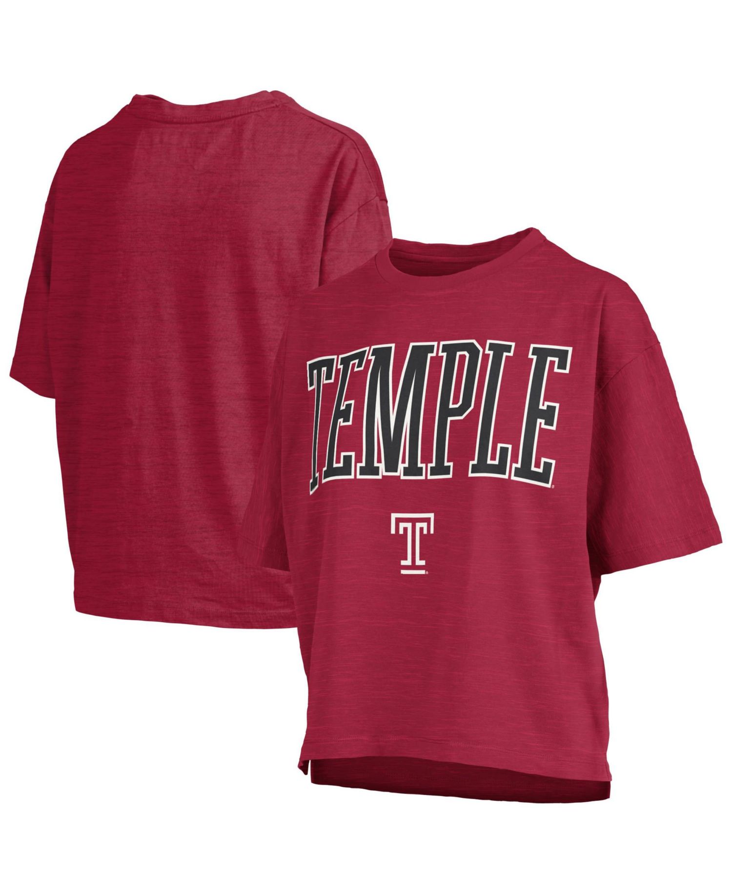 Women's Crimson Temple Owls Nelson T-Shirt