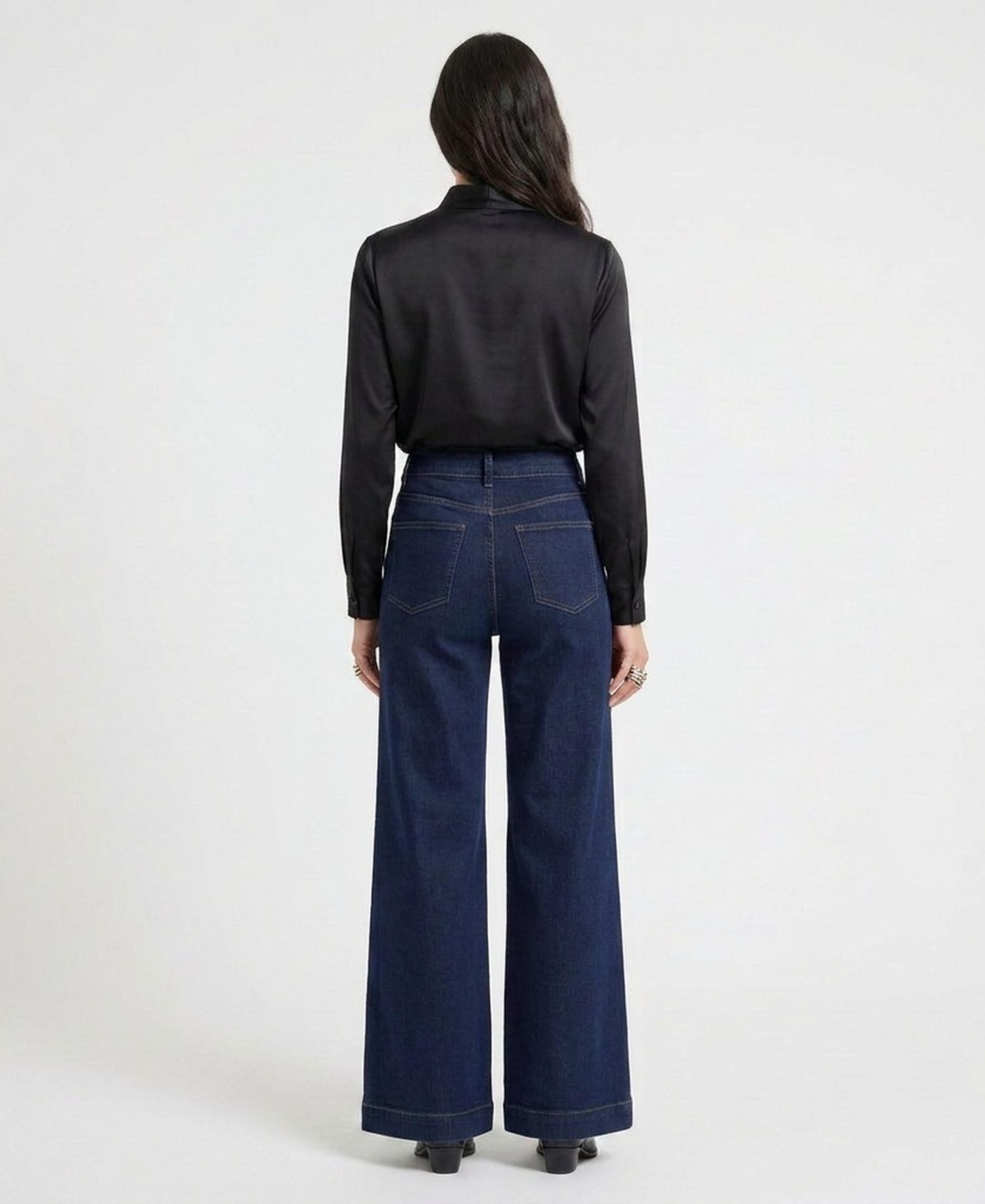 Women's Wide Leg Denim Pant