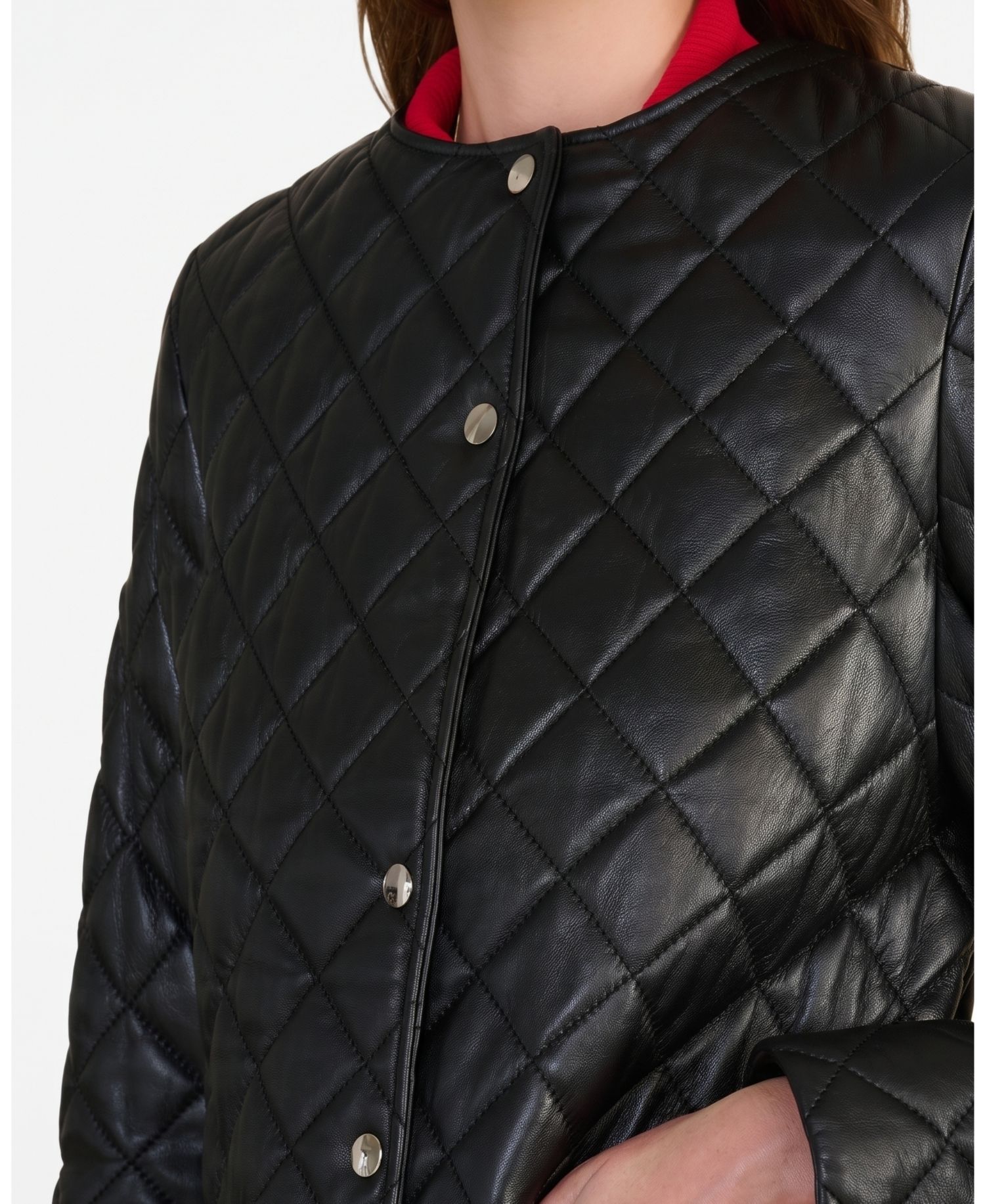 Women's Marlowe Quilted Leather Jacket