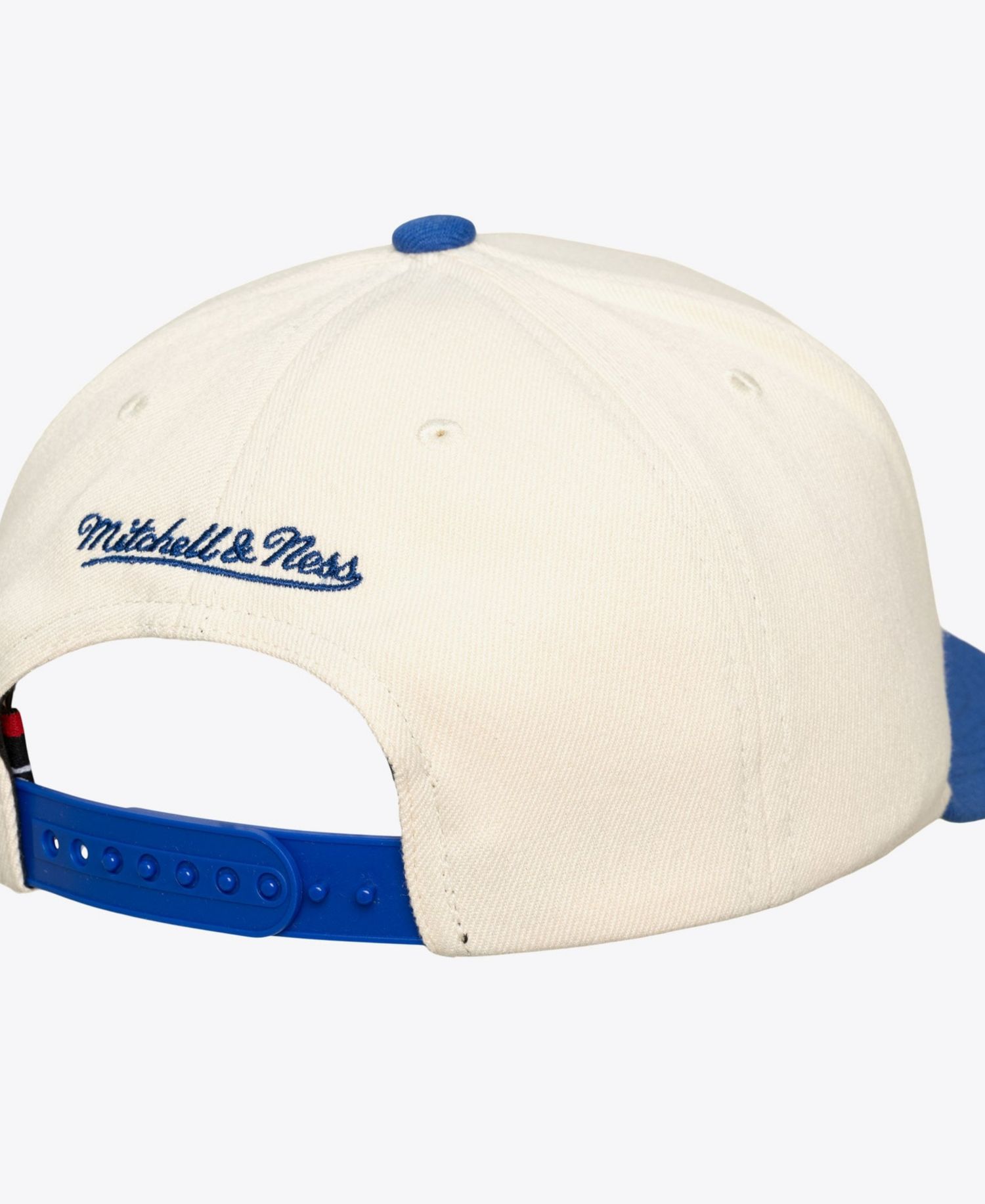 Men's Cream/Royal Los Angeles Dodgers Flawless Stretch-Snapback Hat