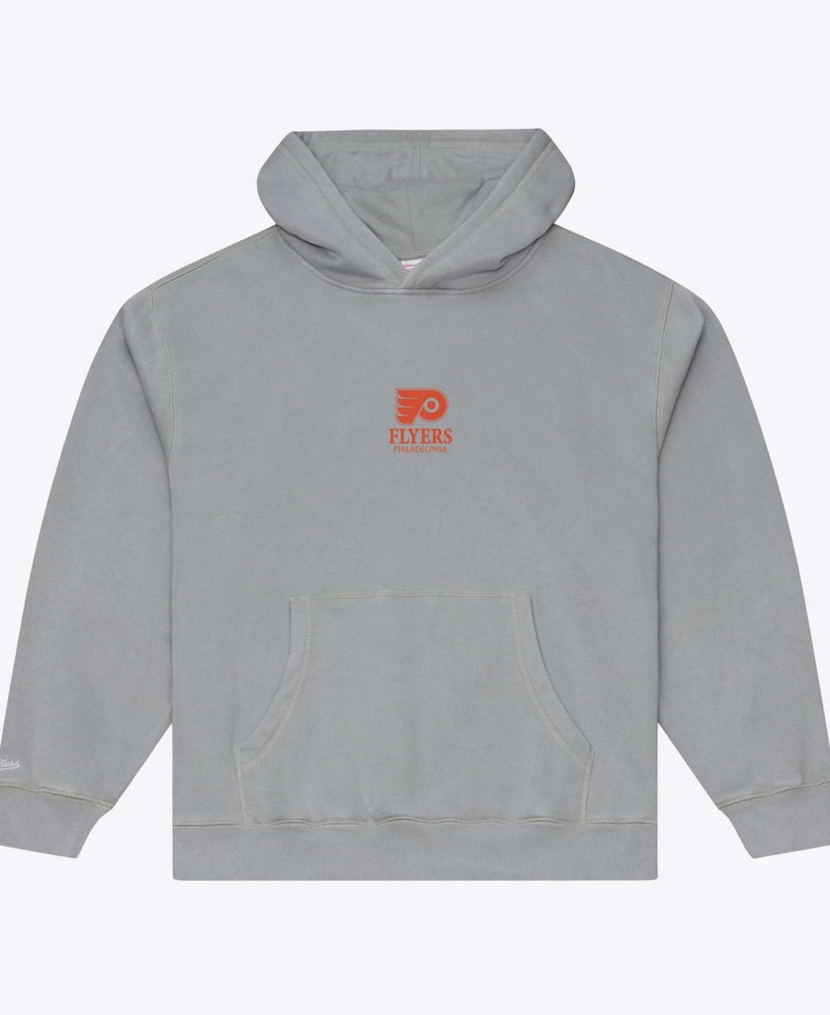 Men's Mitchell & Ness Gray Philadelphia Flyers Core Essentials Hoodie