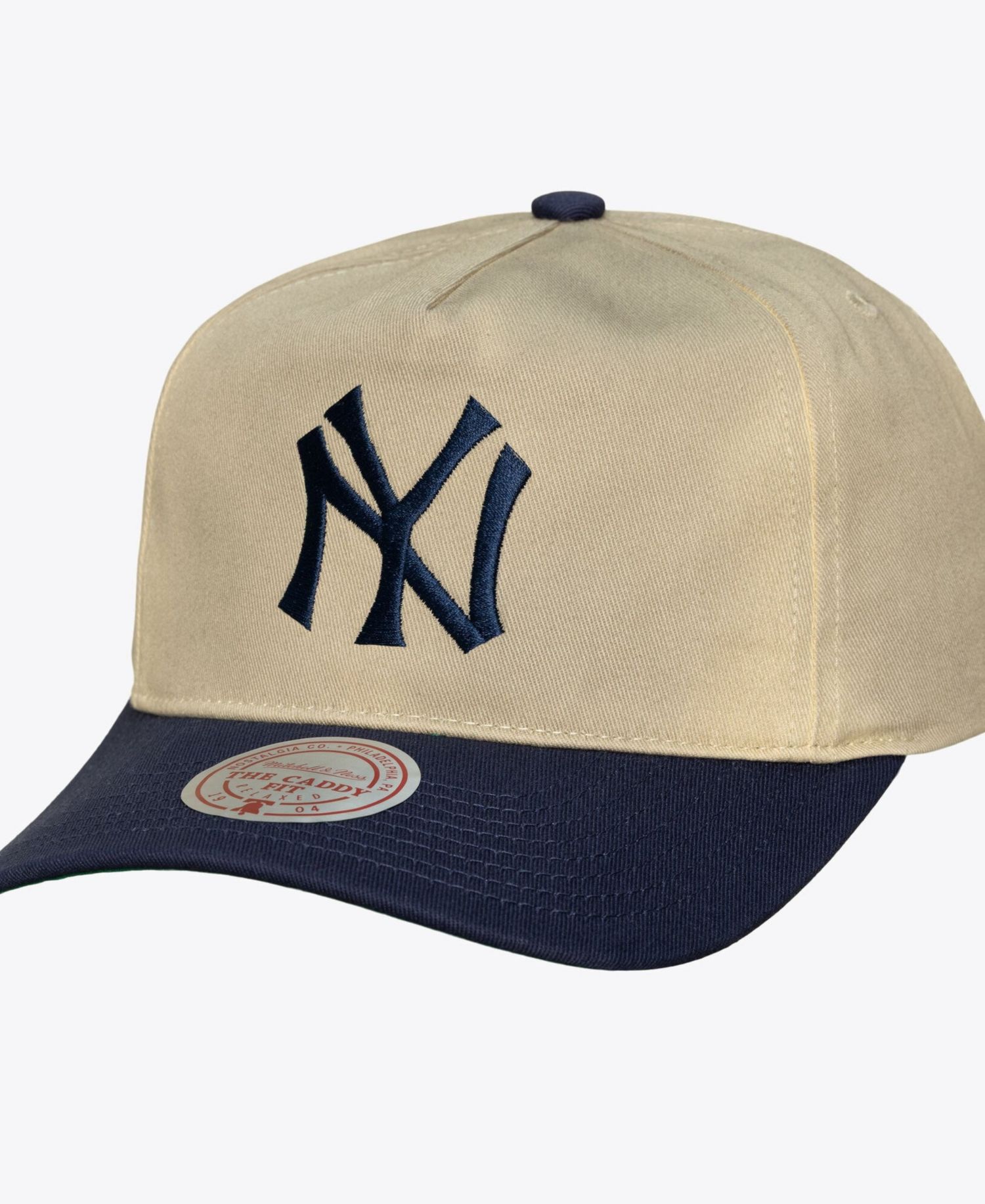 Men's Cream New York Yankees Retro Roots Deadstock Cooperstown Snapback Hat