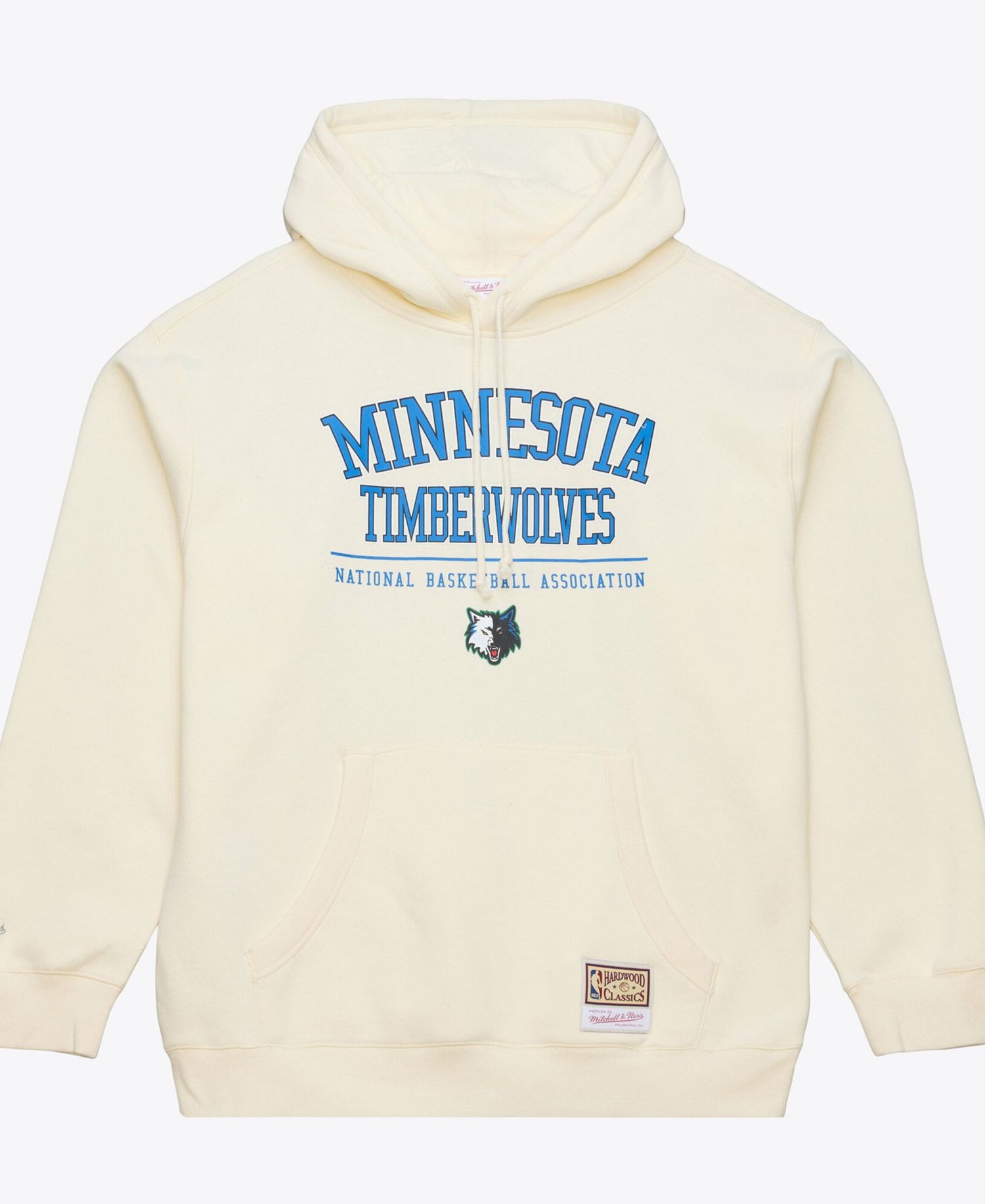 Men's Cream Minnesota Timberwolves Walk-Off Fleece Hoodie