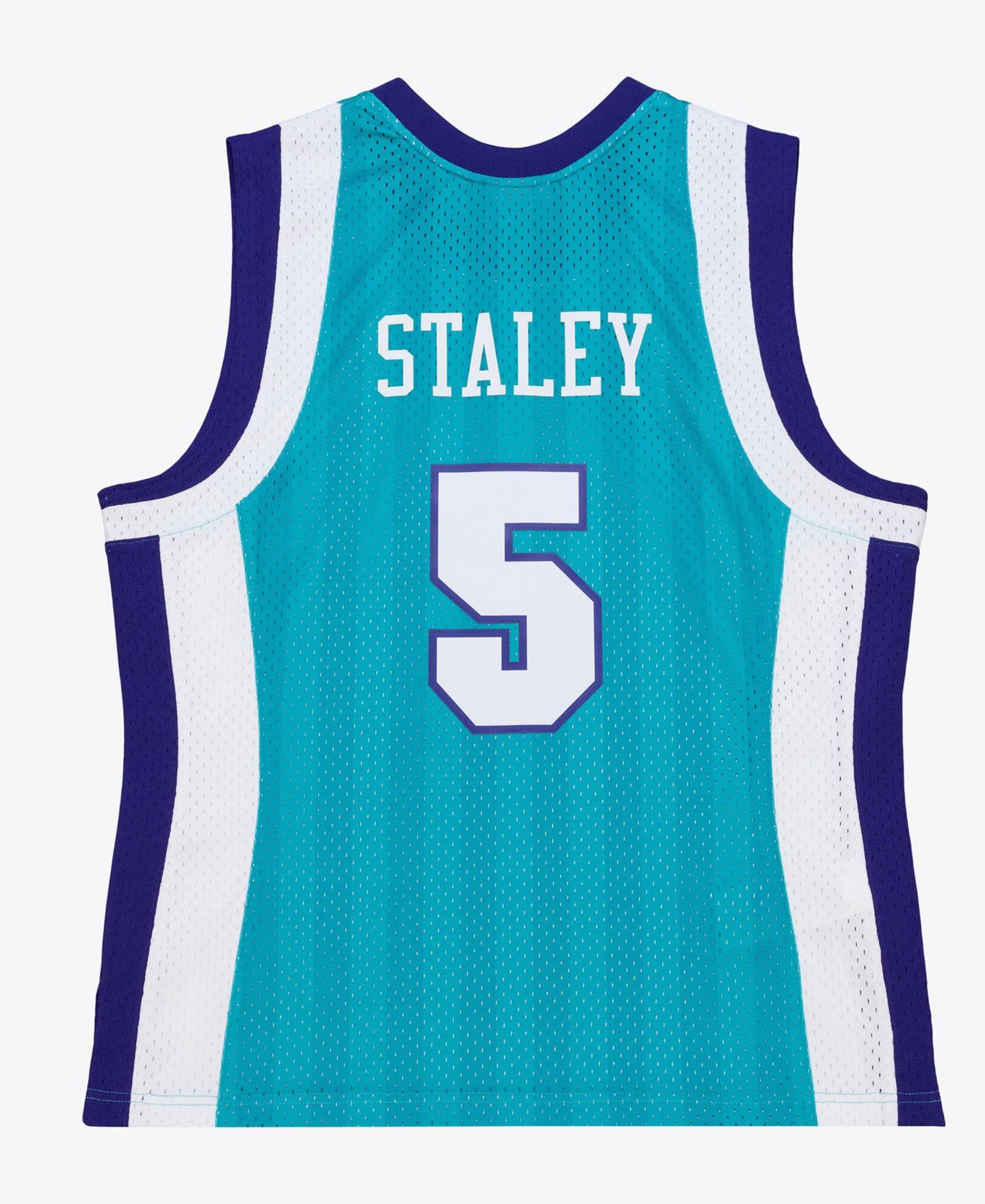 Топ Mitchell & Ness Dawn Staley Teal Charlotte Sting 2001 Swingman Jersey - Court Origins — фото 2