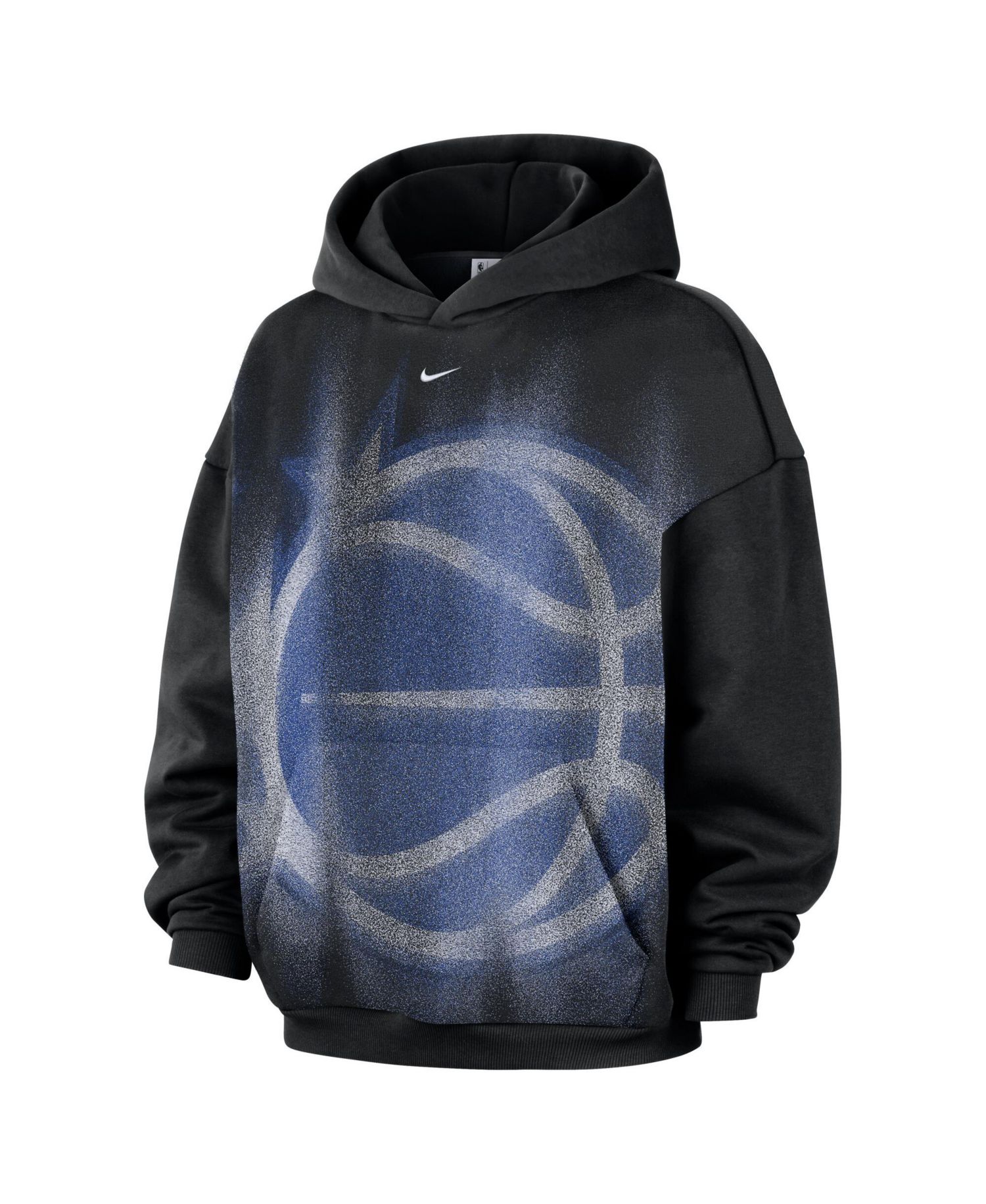 Men's Black Orlando Magic 2026 Standard Issue Practice Icon Fleece Pullover Hoodie
