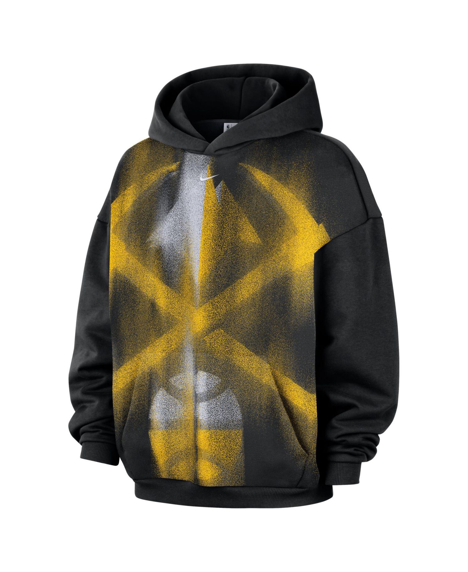 Men's Black Denver Nuggets 2026 Standard Issue Practice Icon Fleece Pullover Hoodie