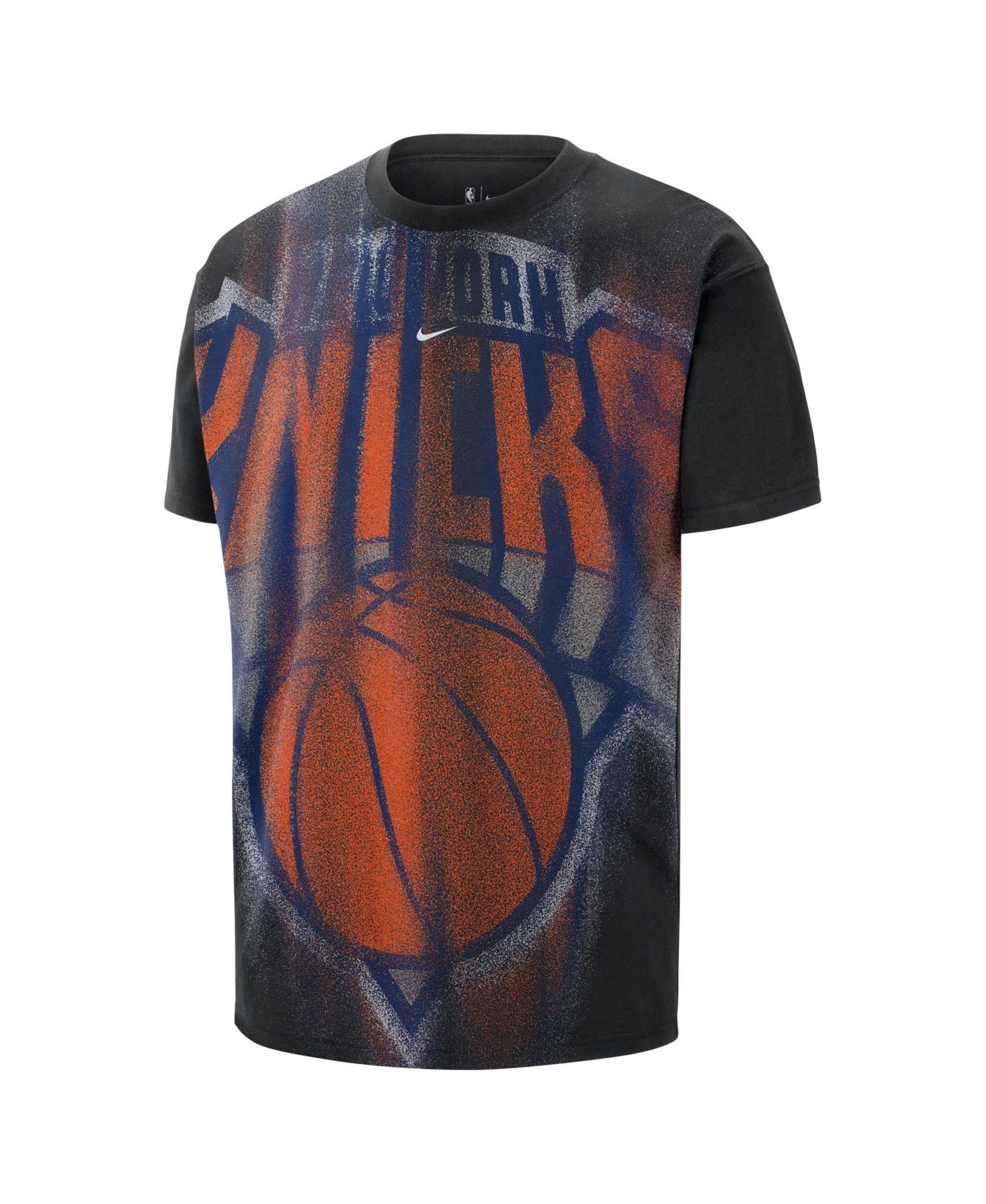 Men's Black New York Knicks 2026 Standard Issue Practice Icon T-Shirt