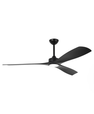 60" Modern ABS Propeller Indoor Ceiling Fan with Light and Remote