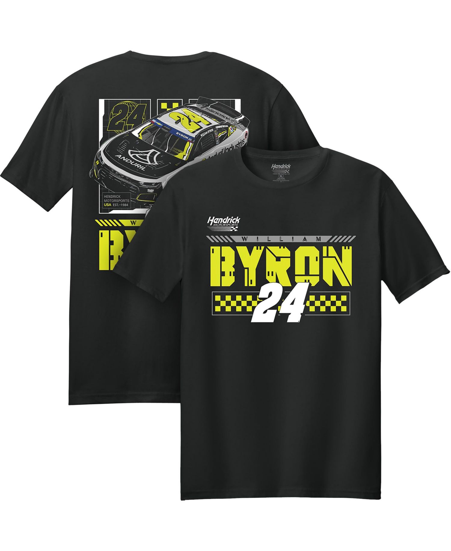 Men's Black William Byron Anduril T-Shirt
