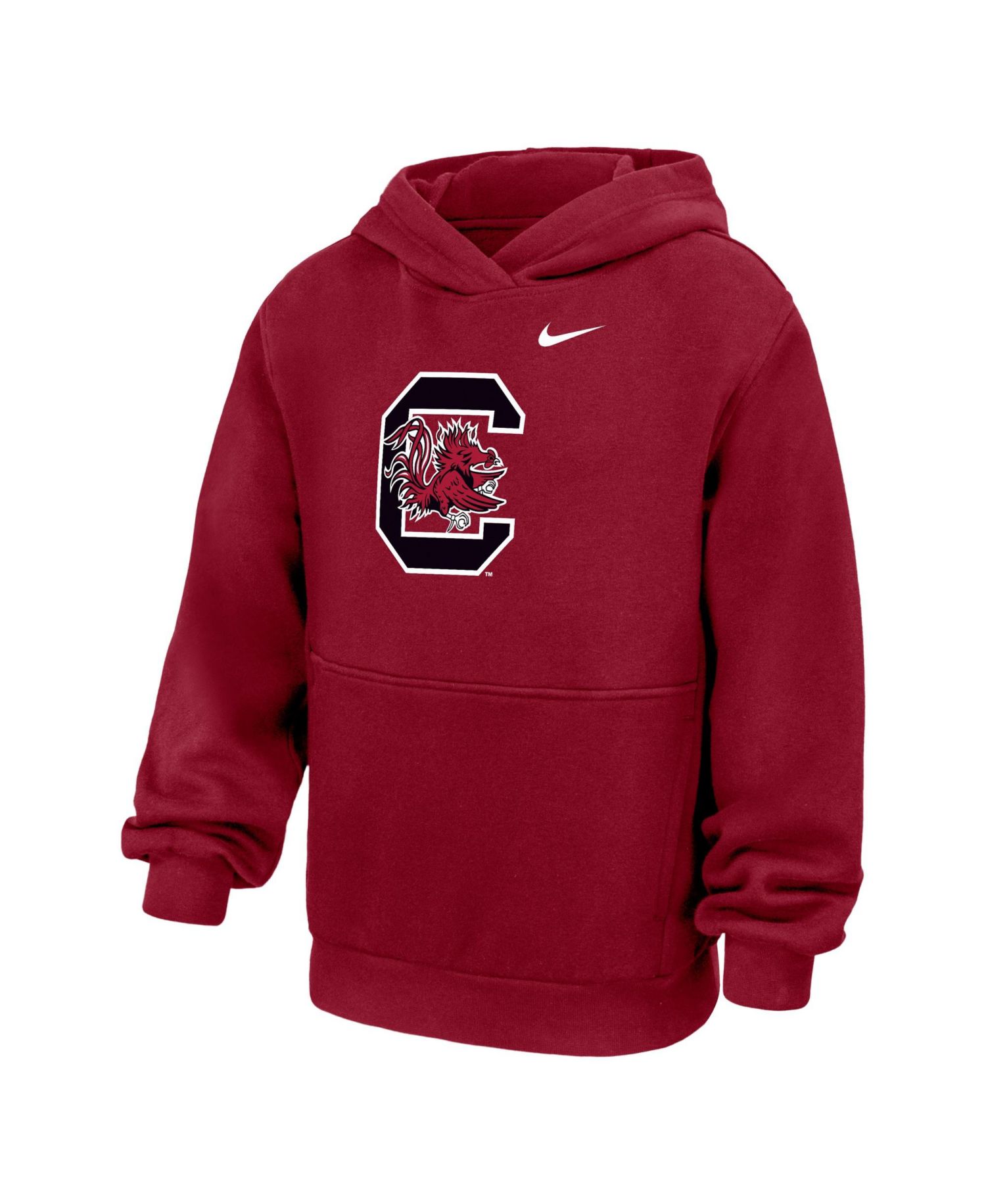 Big Boys and Girls Garnet South Carolina Gamecocks Primary Logo Hoodie