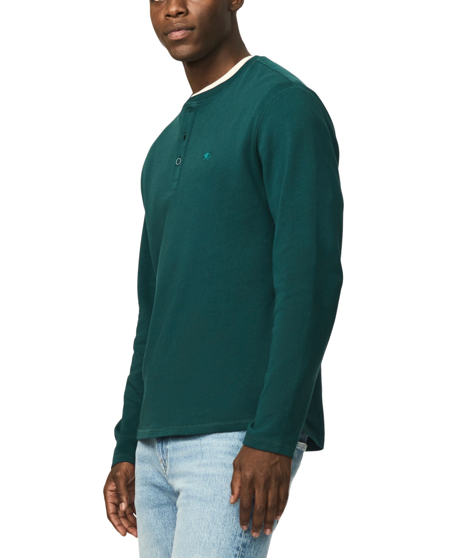 Men's Kambo Long-Sleeve Regular-Fit Henley