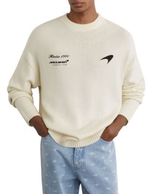Men's Maddox Merino Wool McLaren Racing Crewneck Sweater