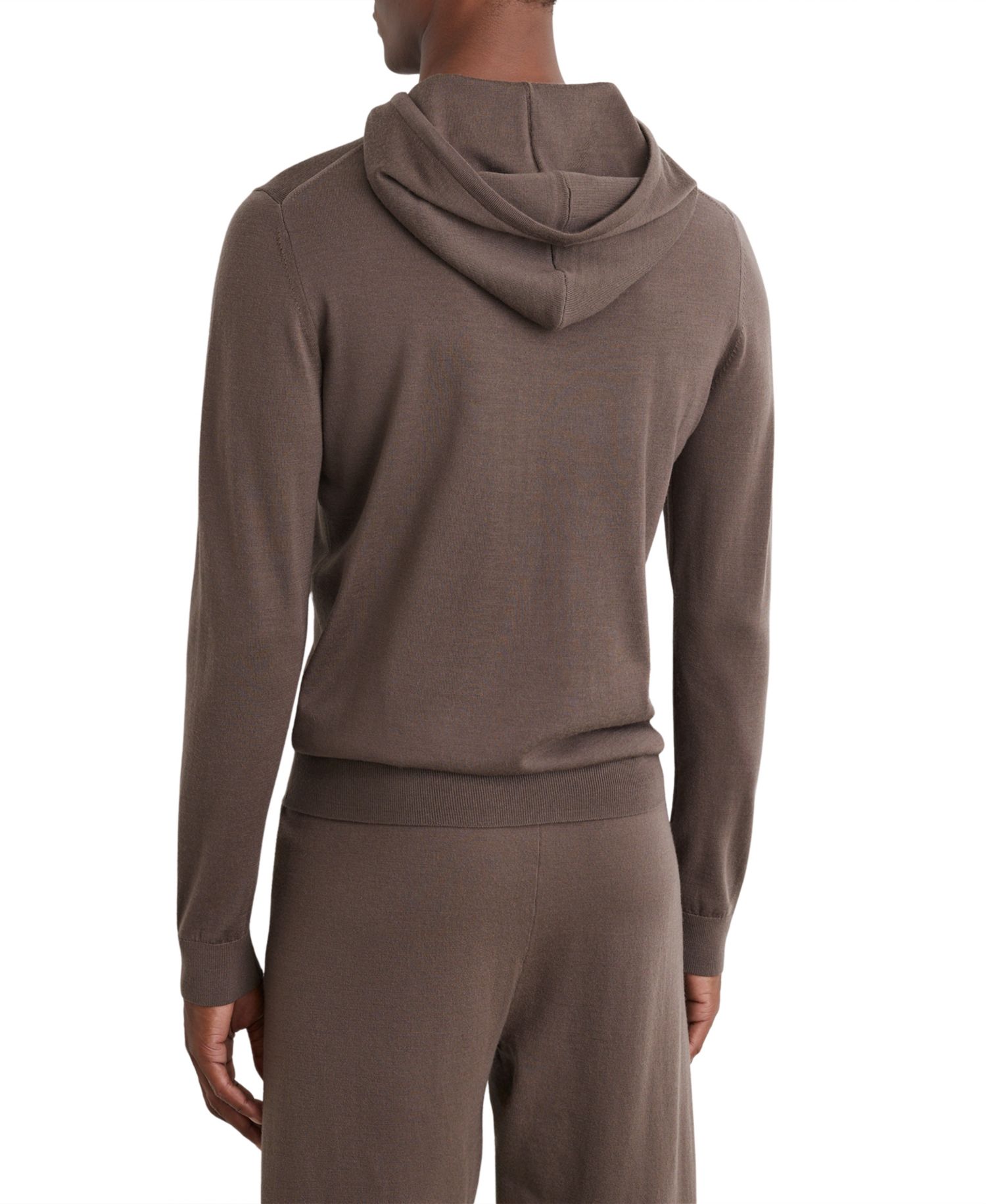 Men's Holland Merino Wool Slim-Fit Long-Sleeve Hoodie