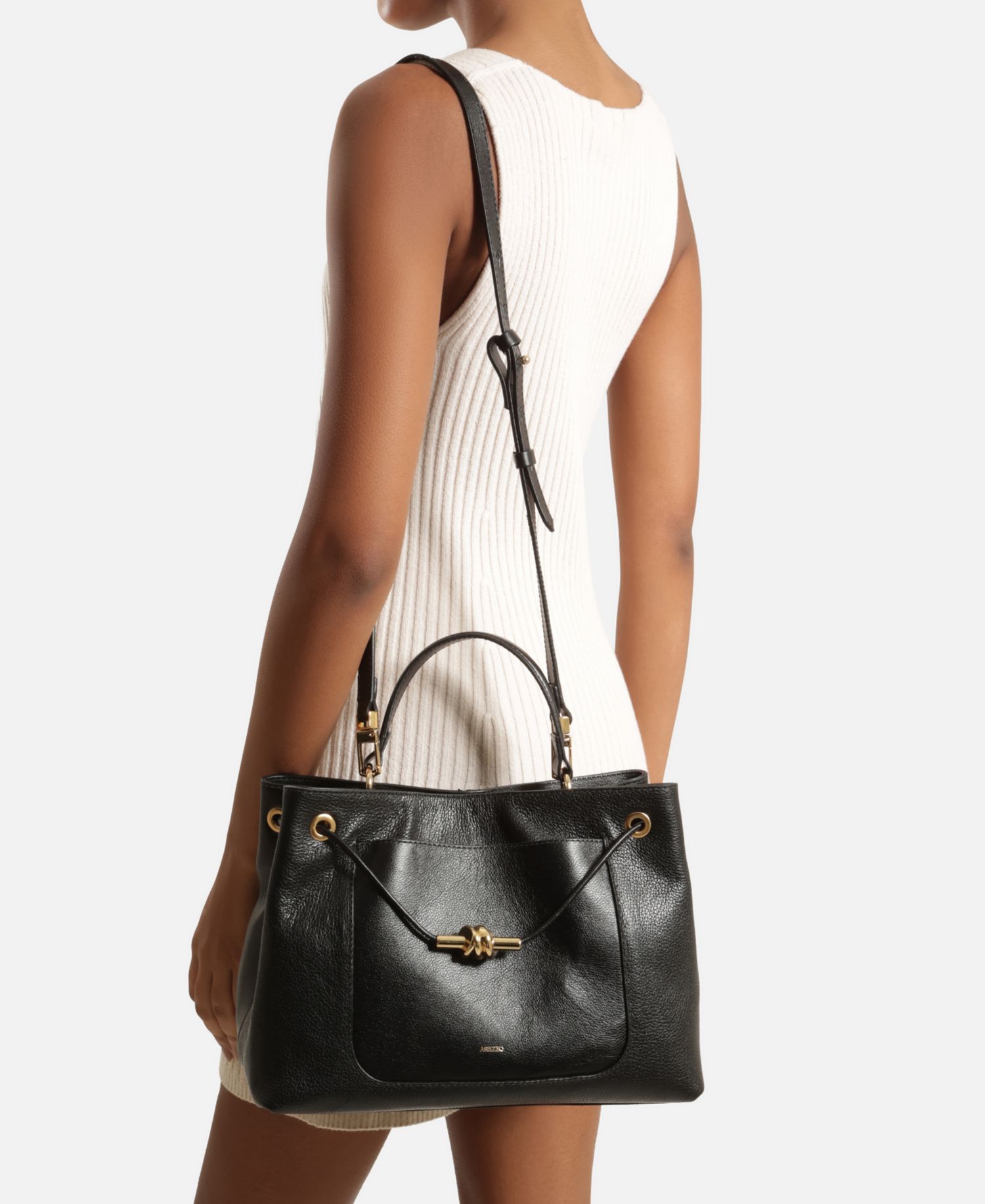 Delphine Large Leather Shopper