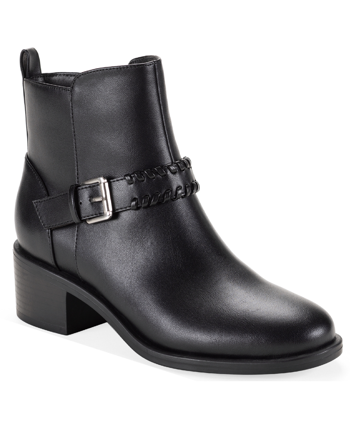 Style & Co Women's Yurrii Block Heel Memory Foam Round Toe Booties, Macy's Exclusive