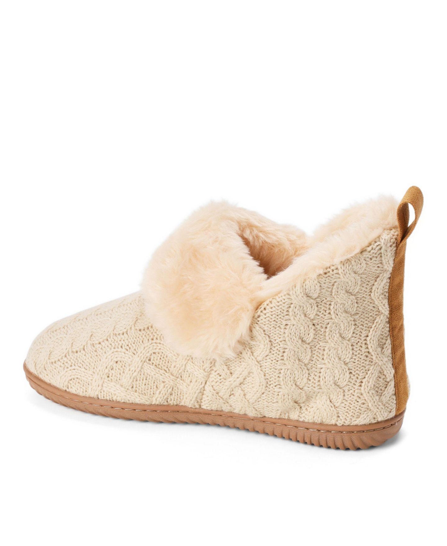 Женские тапочки Dearfoams Moritz Bootie Slipper, цвет: Вязаный — фото 6
