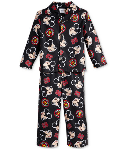 AME 2-Pc. Team Mickey Mouse Pajama Set, Toddler Girls (2T-4T)
