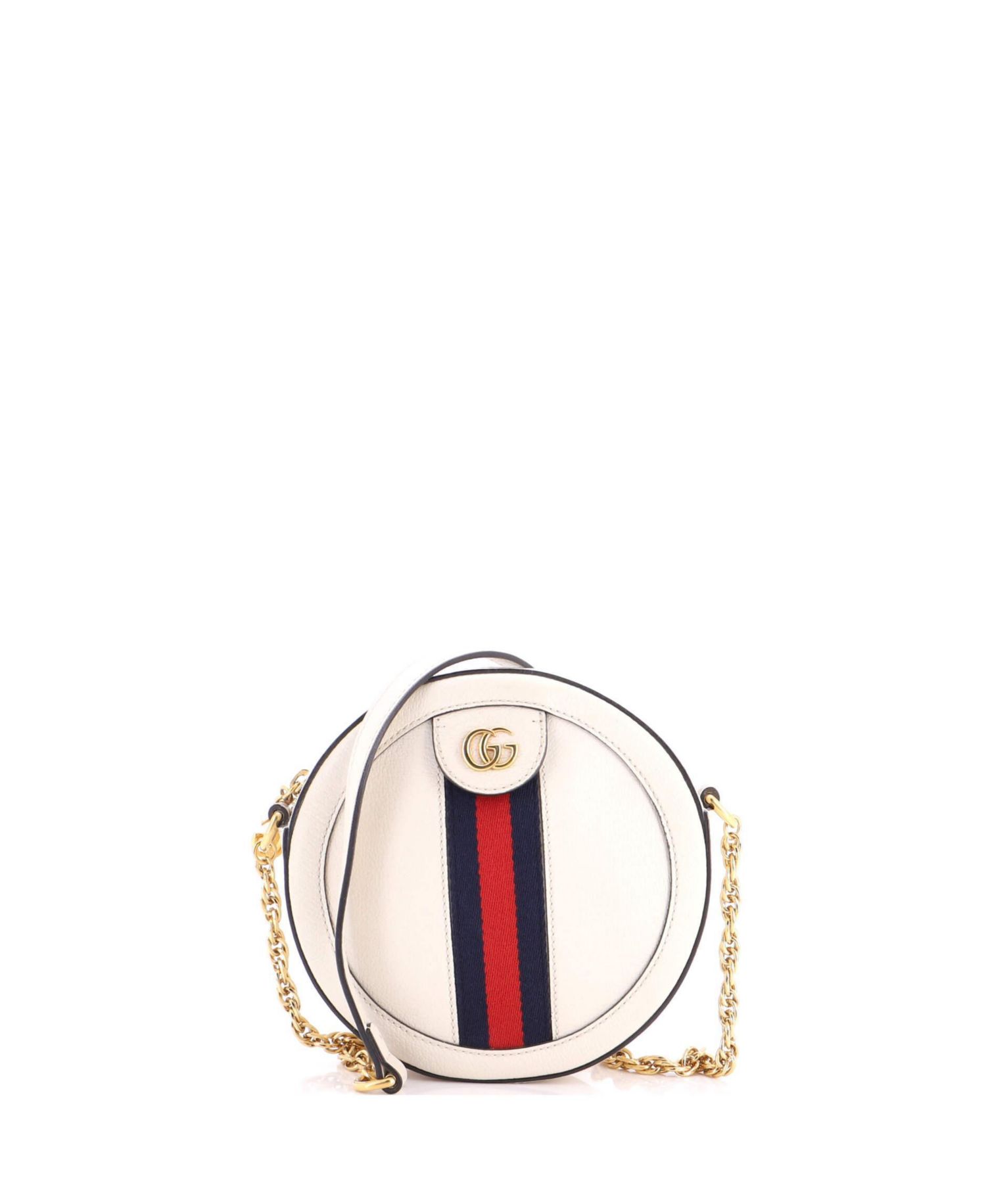 Ophidia Mini Round Shoulder Bag