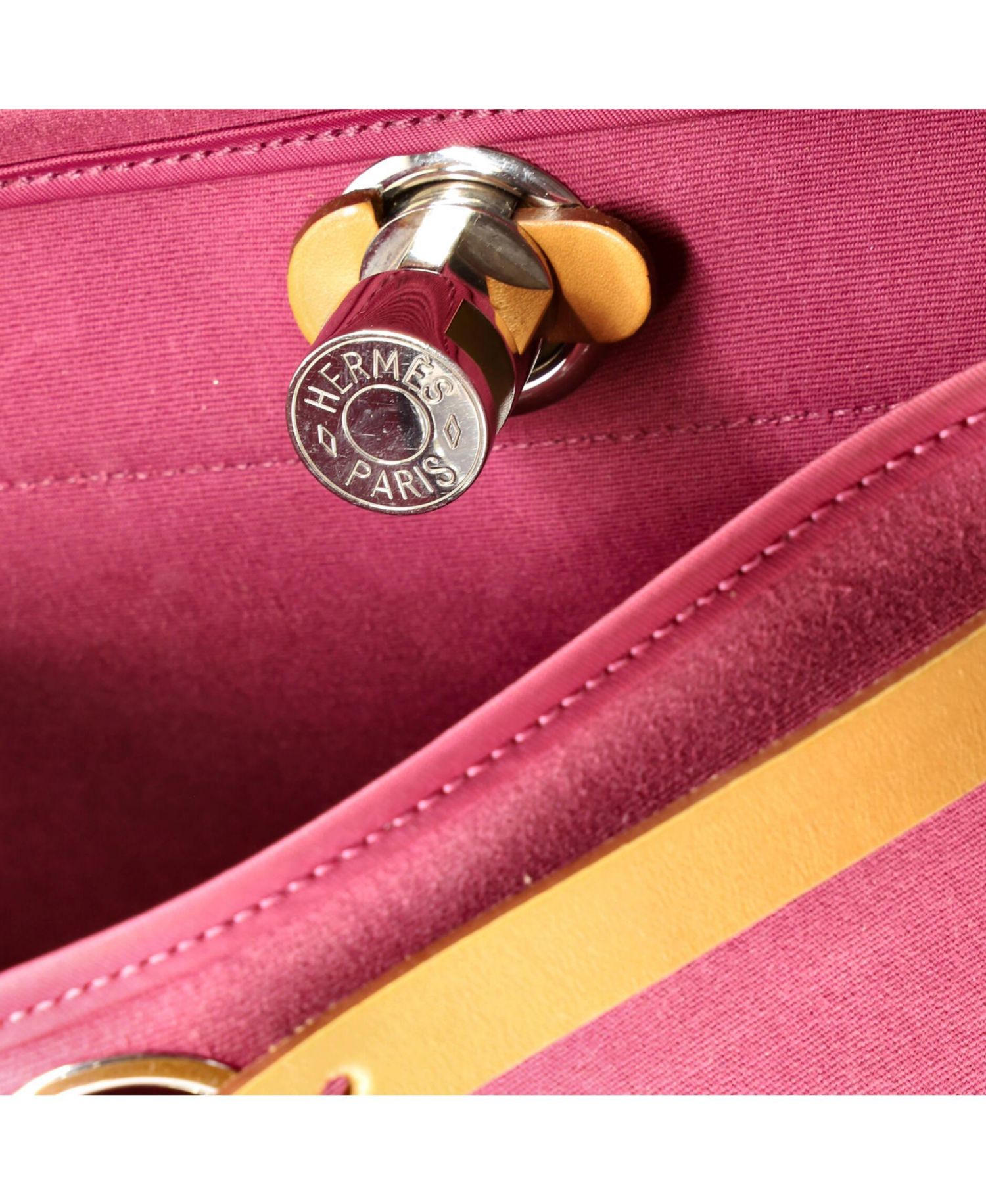 Herbag Zip Leather and Canvas Work Tote
