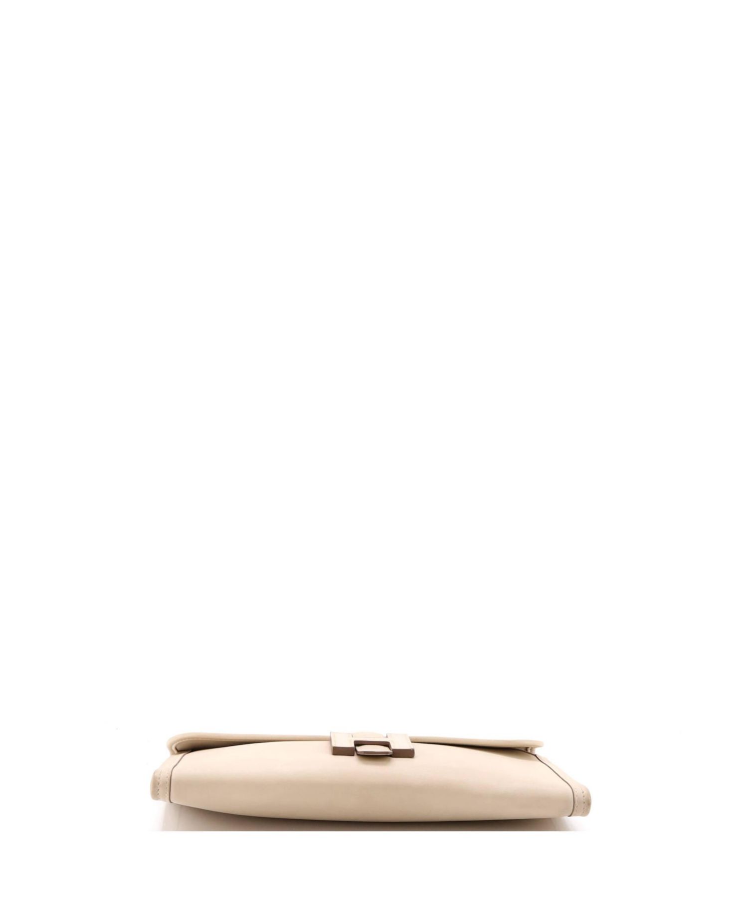 Pre-Owned Herm&eacute;s 29 Jige Elan Small Leather Clutch