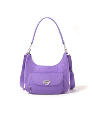 Coastal Flip Lock Half Moon Bag