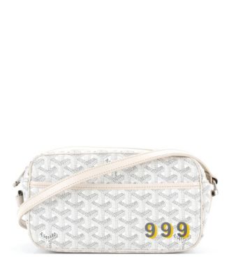 Cap-Vert Printed-Crossbody Coated-Canvas Bag