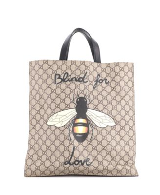 Convertible Printed GG Coated Canvas Tote