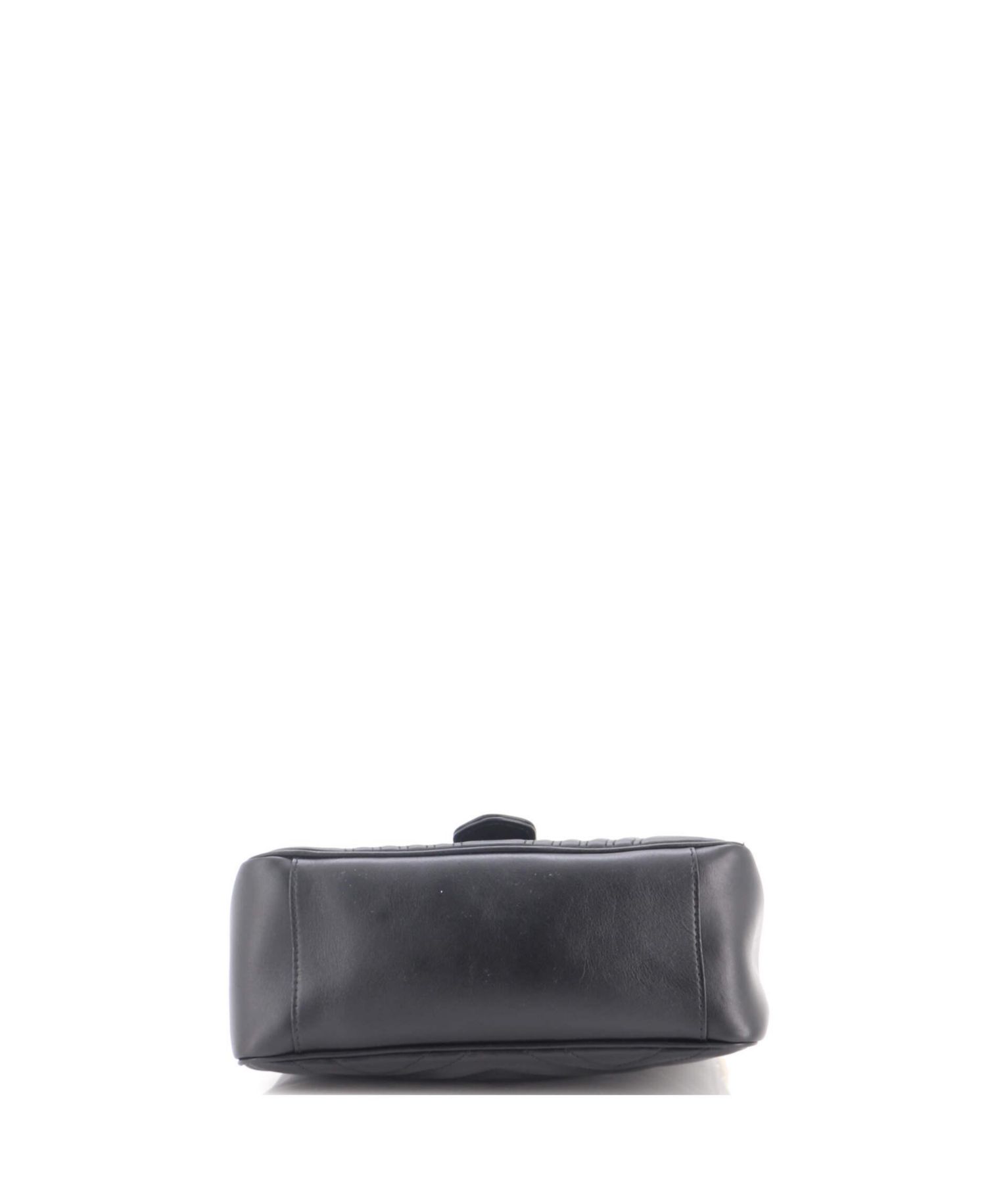 Small GG Marmont Top Handle Flap Bag Matelasse Leather