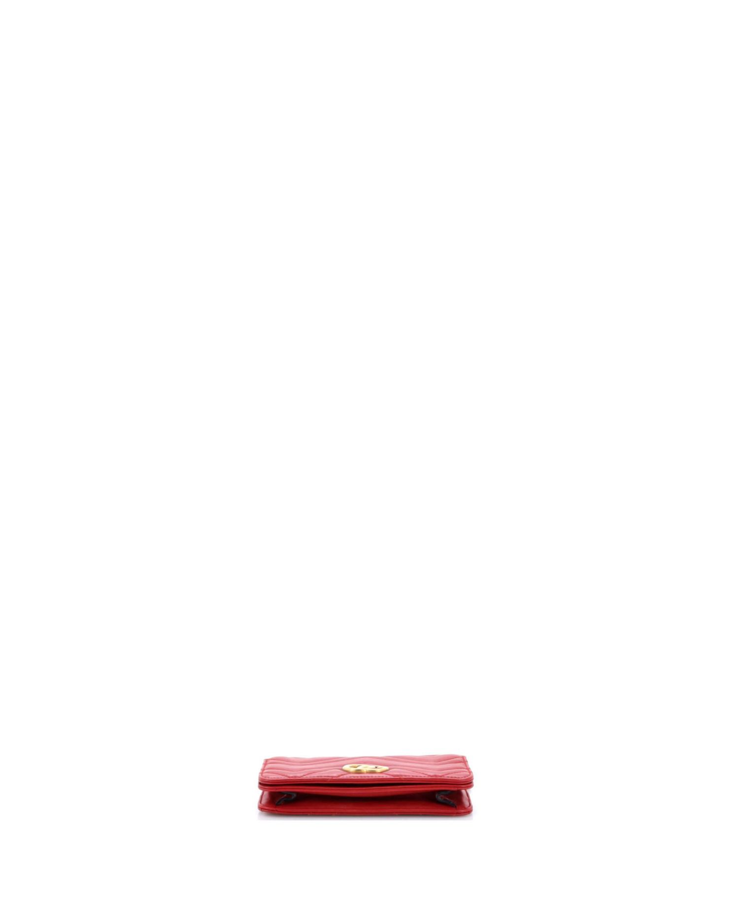 Mini GG Marmont Chain Flap Bag Matelasse Leather
