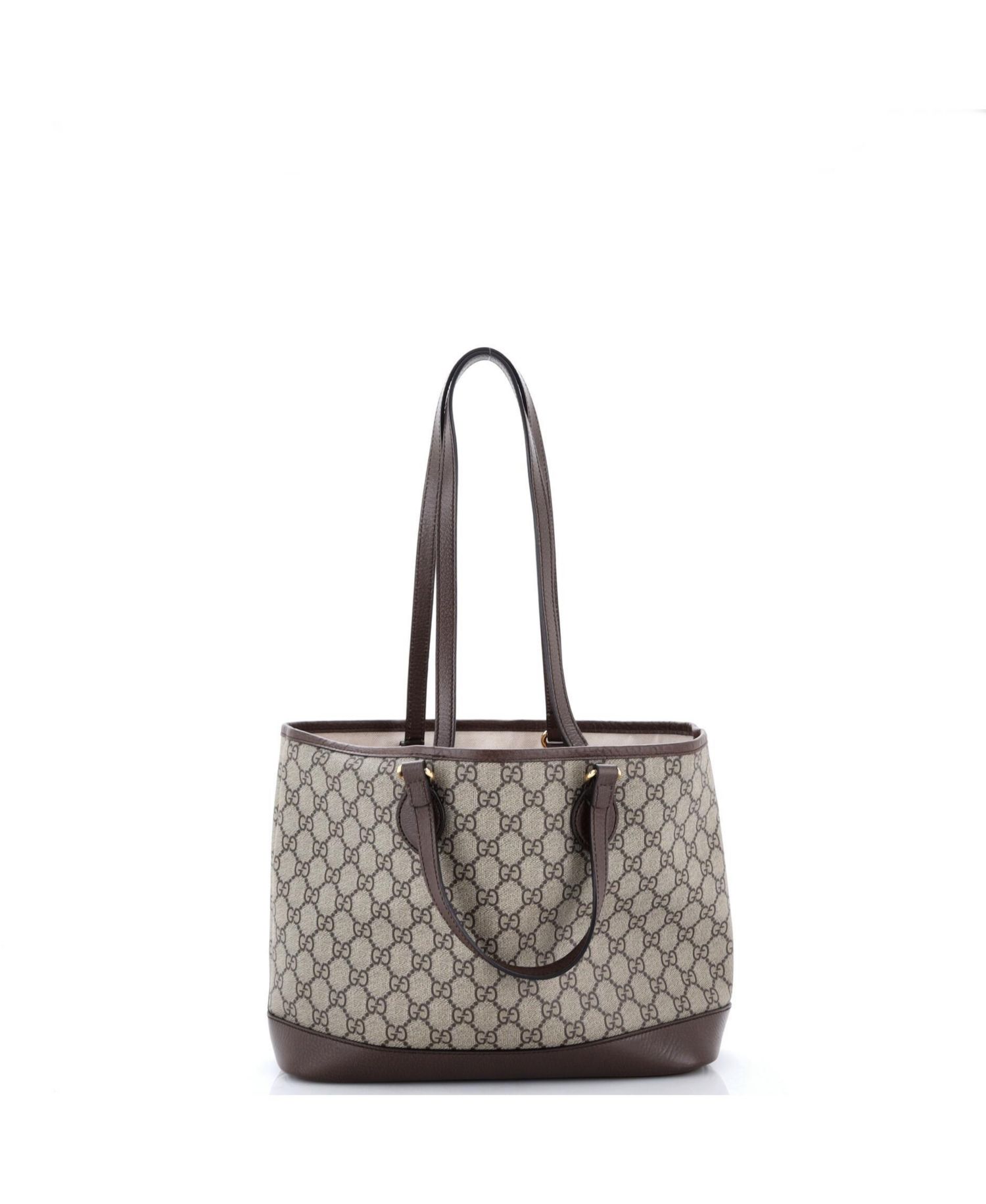 Small Ophidia Top Handle Shopping Tote GG Coated Canvas and Leather