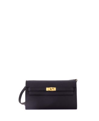 Kelly To Go Mini Epsom Leather Wallet on Chain