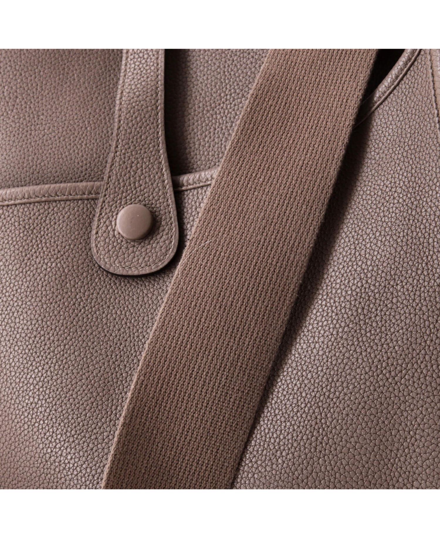 HERM&Eacute;S Evelyne Leather Large Crossbody Shoulder Bag