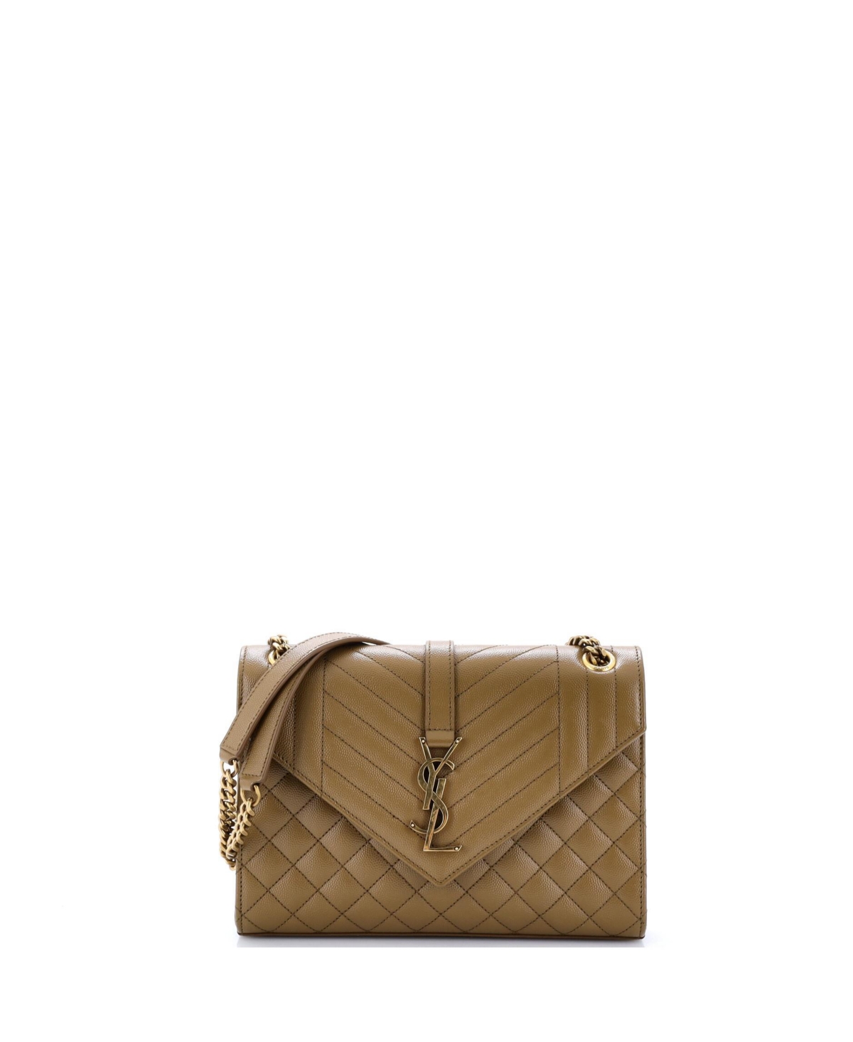 Pre-Owned Saint Laurent Monogram Matelasse Envelope Satchel