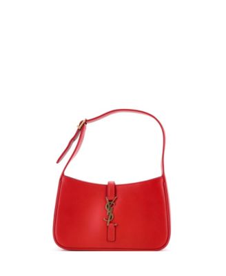 Le 5 a 7 Small Leather Hobo, 8"W x 5"H x 2.5"D