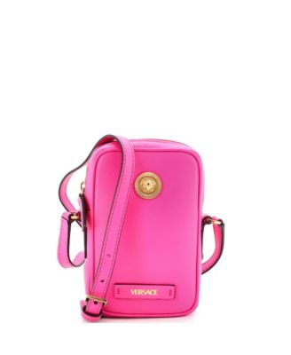 Medusa Biggie Leather Crossbody Bag