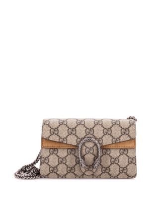 Super Mini Dionysus Bag GG Coated Canvas