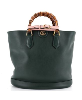 Medium Diana Convertible Bucket Bag Leather