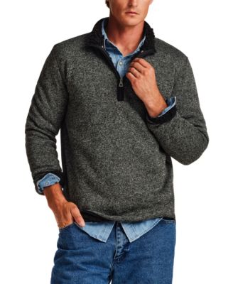 Men's Fleece Quarter-Zip Sherpa Sweater
