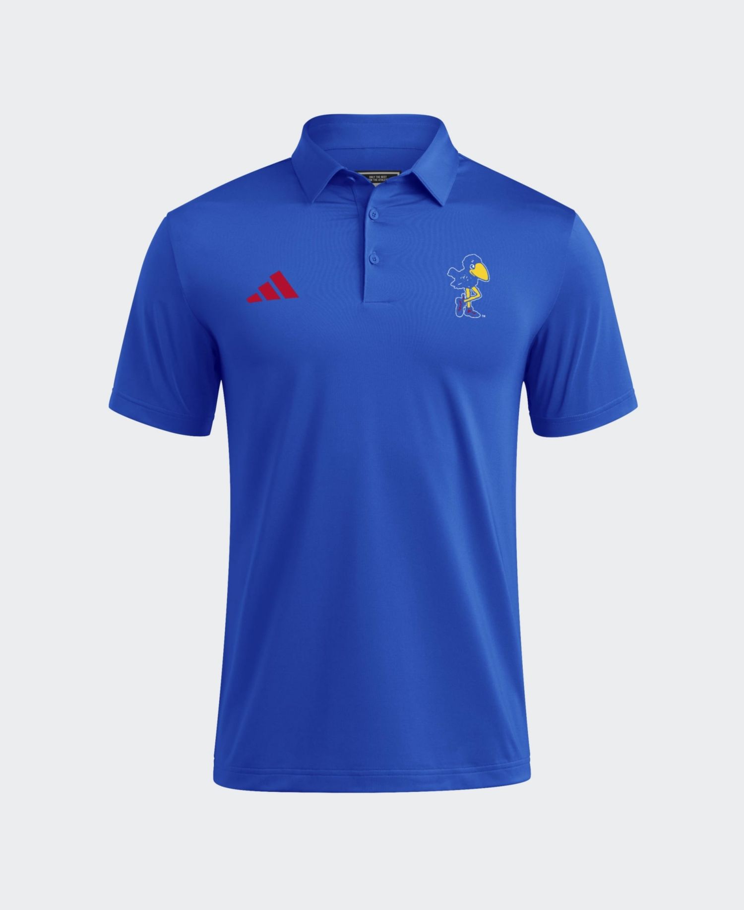 Men's Royal Kansas Jayhawks Ultimate 365 Solid Polo Shirt
