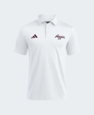 Men's White Texas A&M Aggies Ultimate 365 Solid Polo Shirt