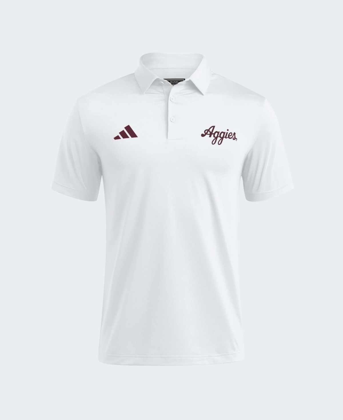 adidas Men's Texas A&M Aggies Ultimate365 Polo Shirt - White