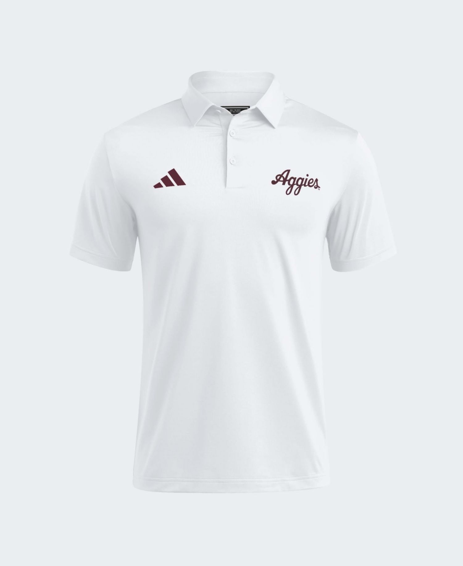 Men's White Texas A&M Aggies Ultimate 365 Solid Polo Shirt