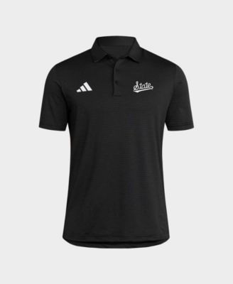 Men's Black Mississippi State Bulldogs Ultimate 365 Stripe Polo Shirt