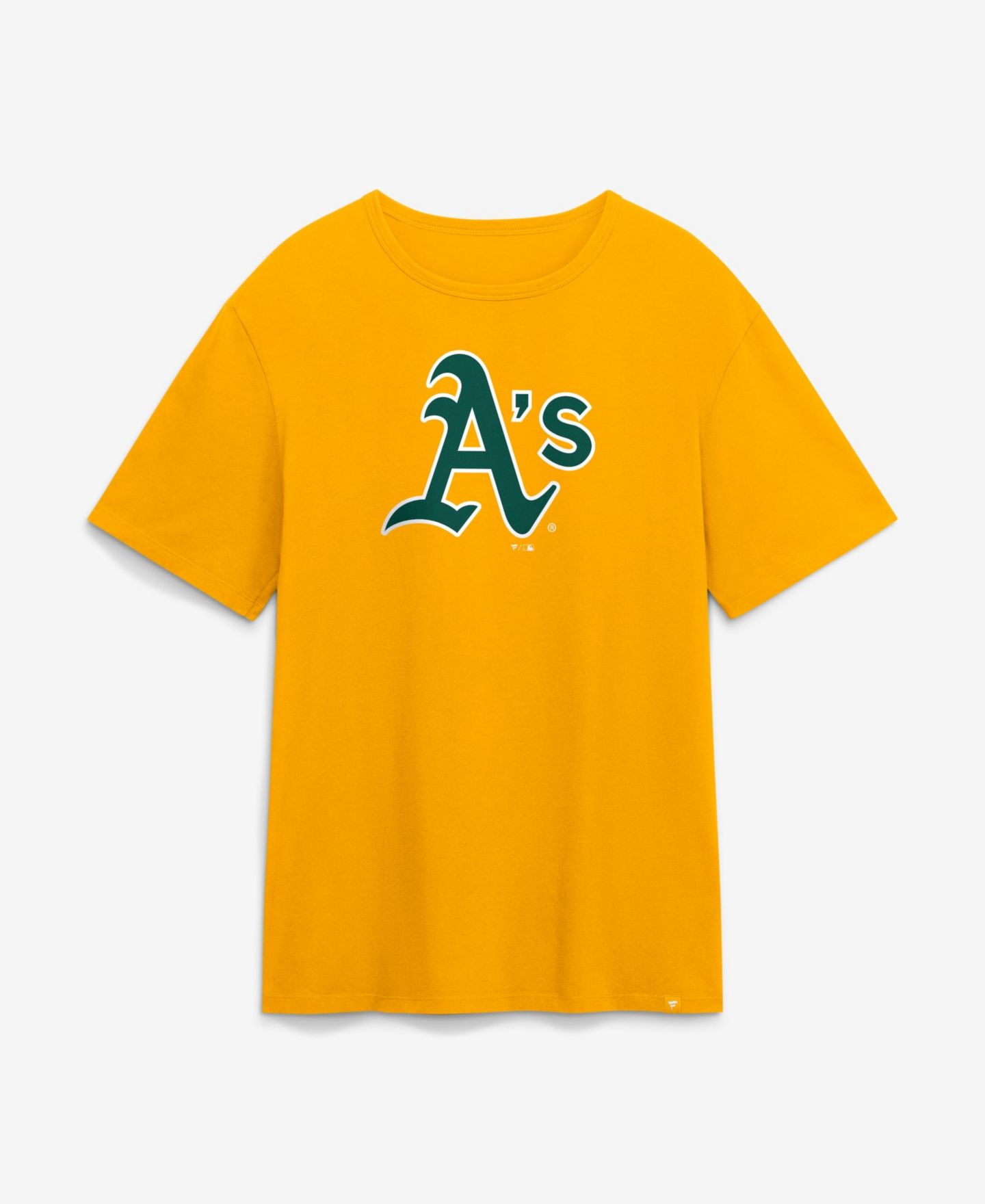Мужская футболка Fanatics Gold Athletics Alternate Logo Legacy — фото 1