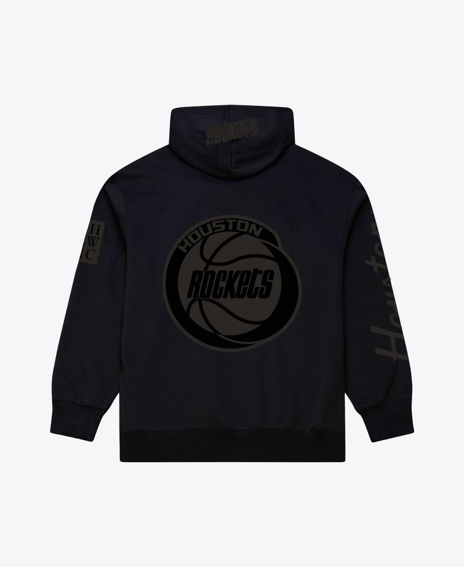 Men's Black Houston Rockets Phantom Fleece Hoodie