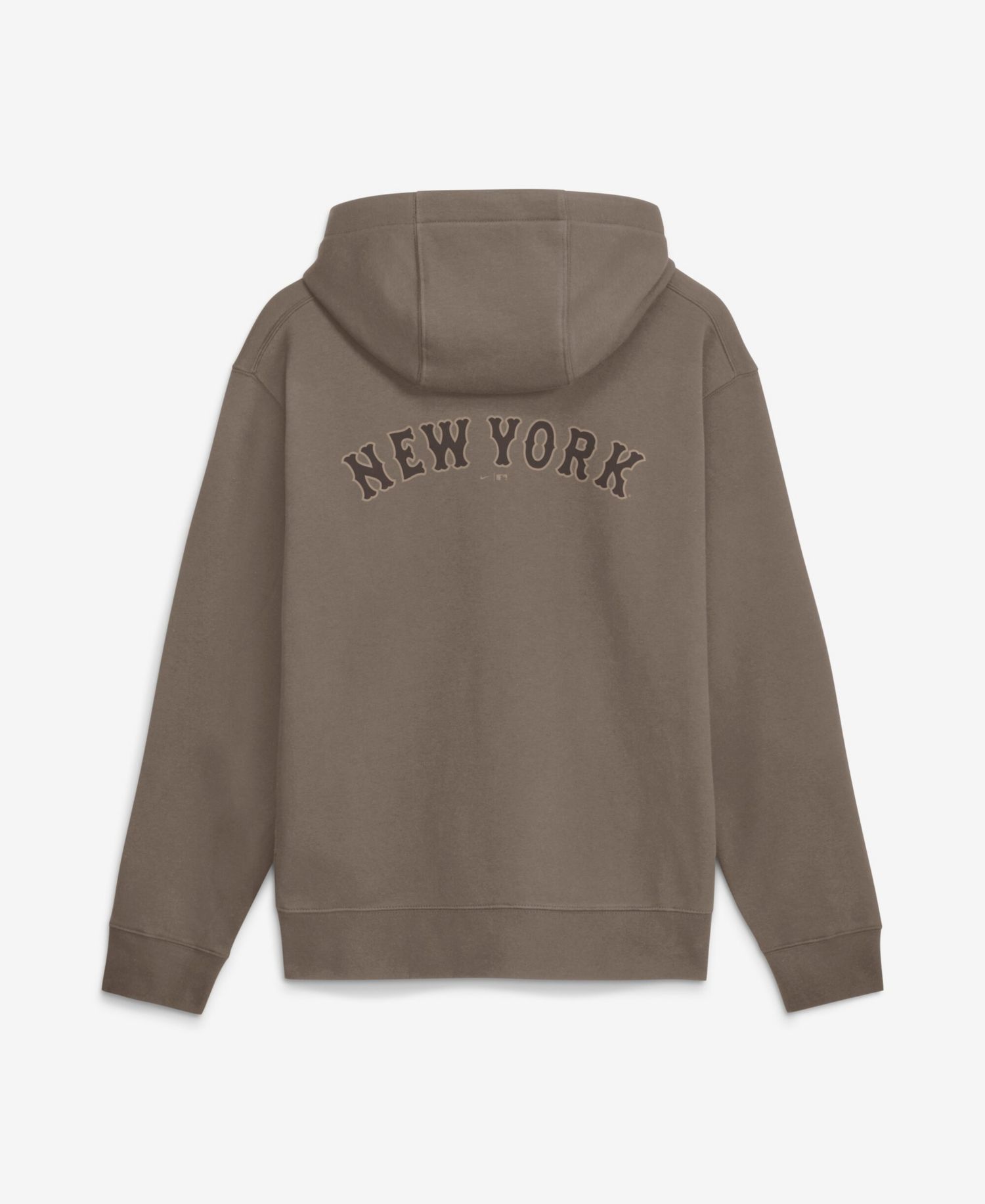 Men's Brown New York Mets Fashion Club Pullover Hoodie