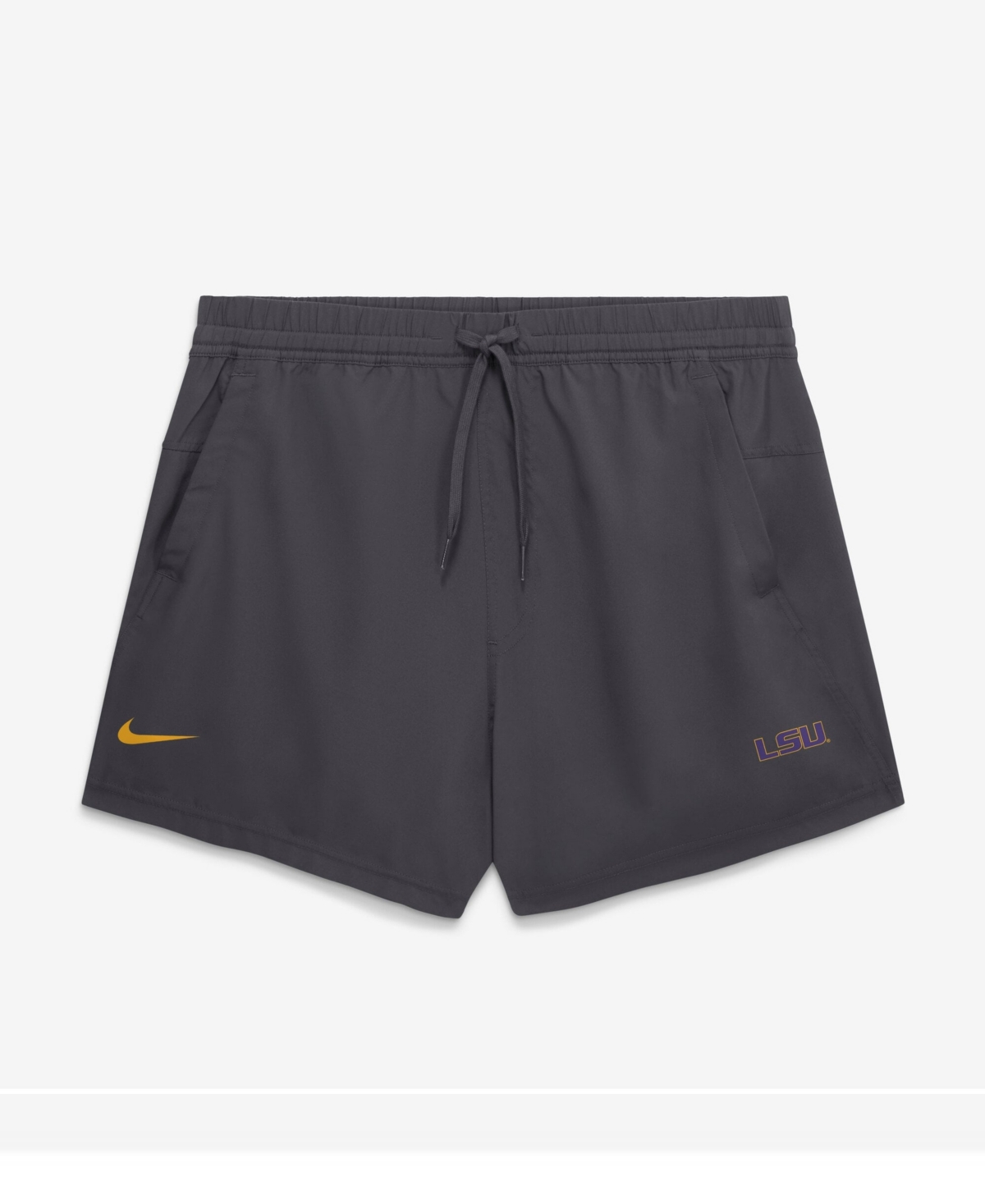 Nike Men's Lsu Primetime Primary Logo Dri-fit Shorts, 5" Inseam