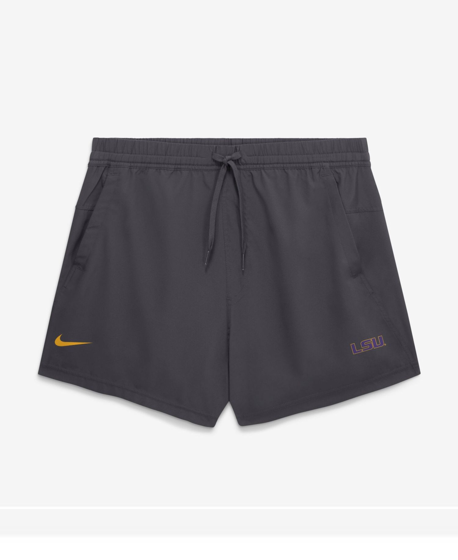 Men's Anthracite LSU Tigers Primary Logo Form Dri-FIT Shorts