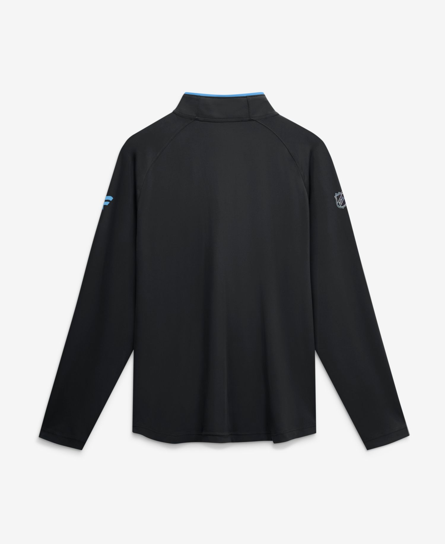 Men's Black Utah Mammoth Authentic Pro Rink Lightweight Quarter-Zip Pullover