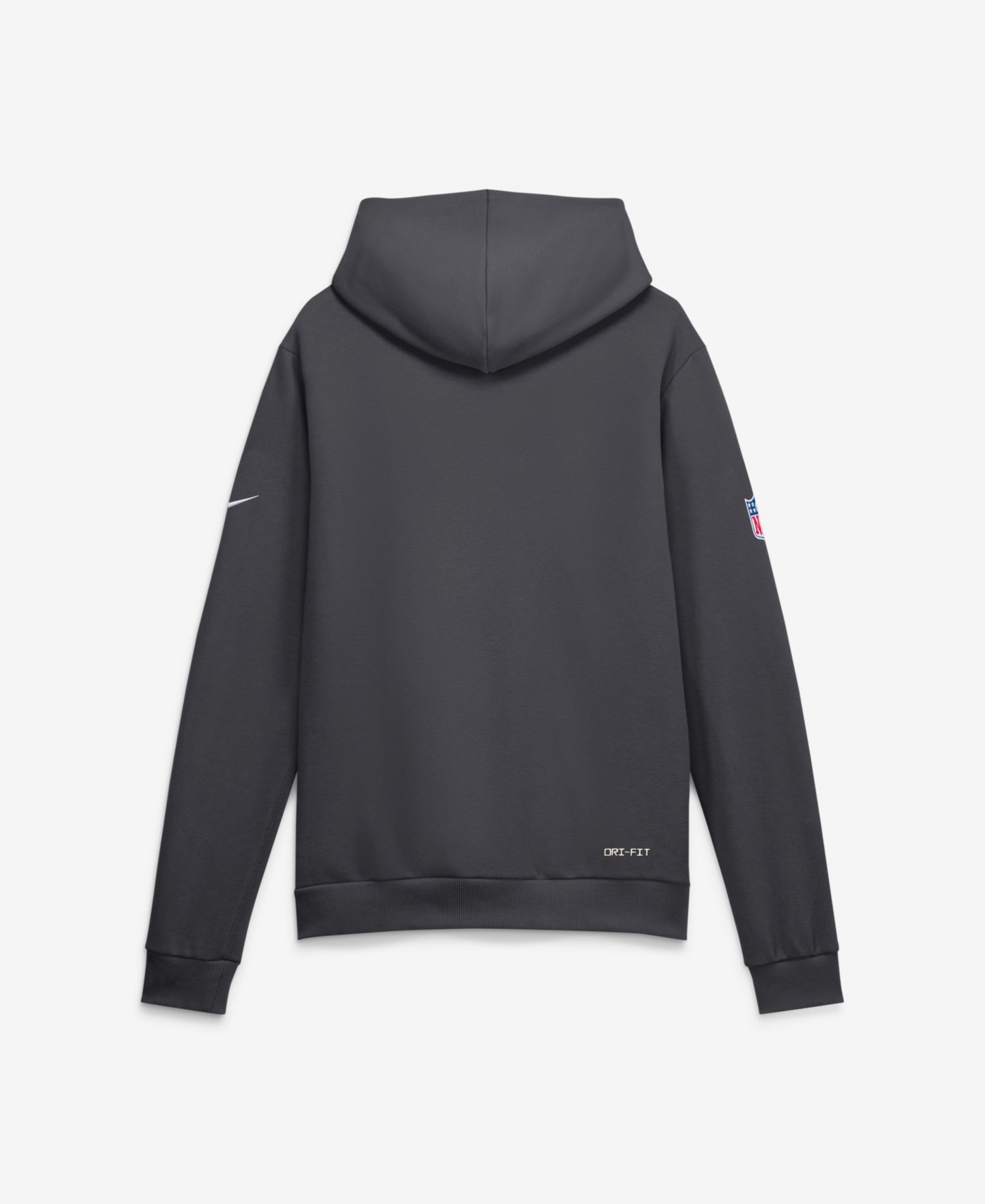 Мужское худи Nike Charcoal Buffalo Bills Sideline Standard Issue Top Prospect Dri-FIT — фото 2